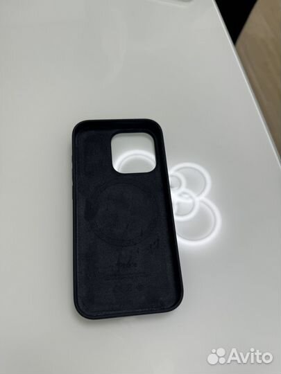 Чехол Apple iPhone 15 Pro Silicone Black