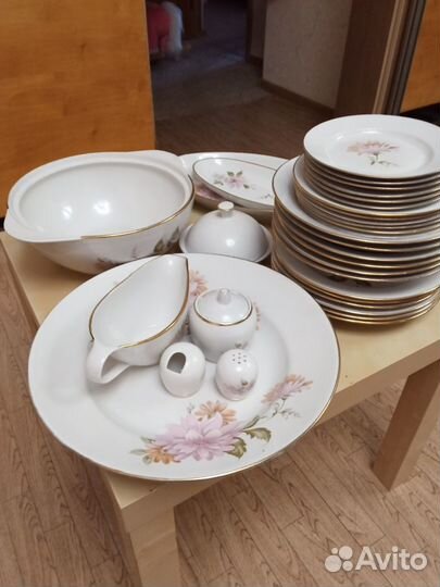 Сервиз столовый времен СССР