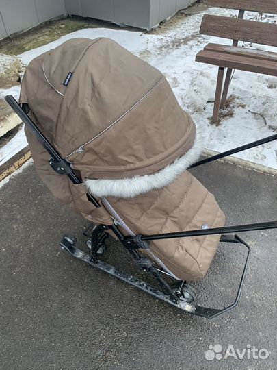 Санки коляска ника 7 5sk