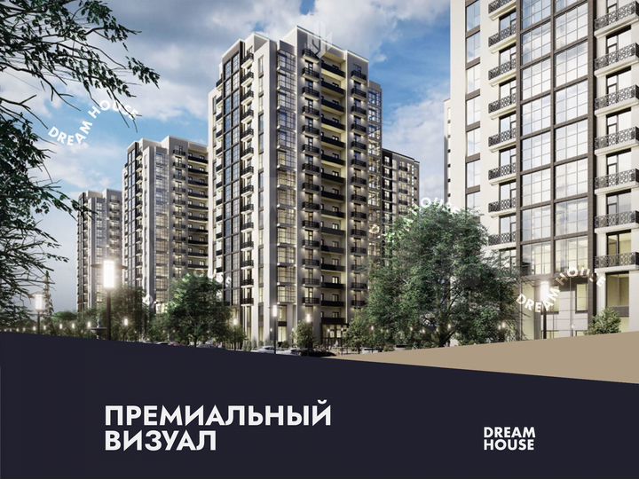 2-к. квартира, 81,7 м², 7/16 эт.