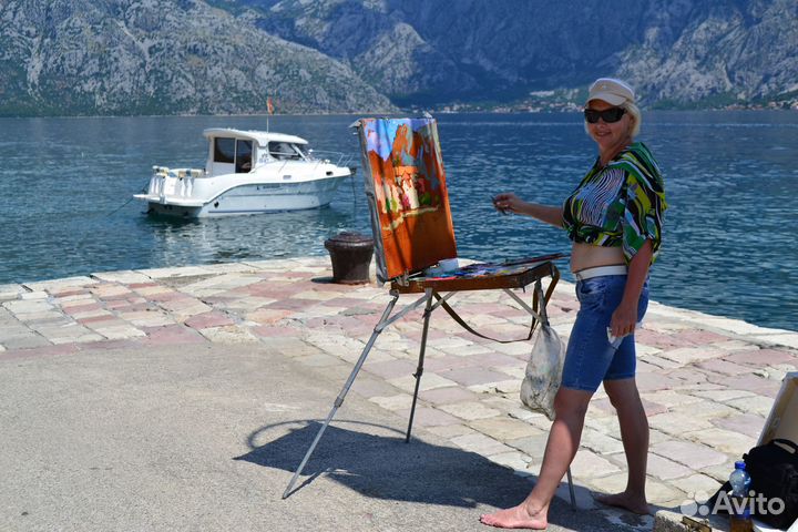 426 Вечерняя Балаклава кисти Анны Давыдченко