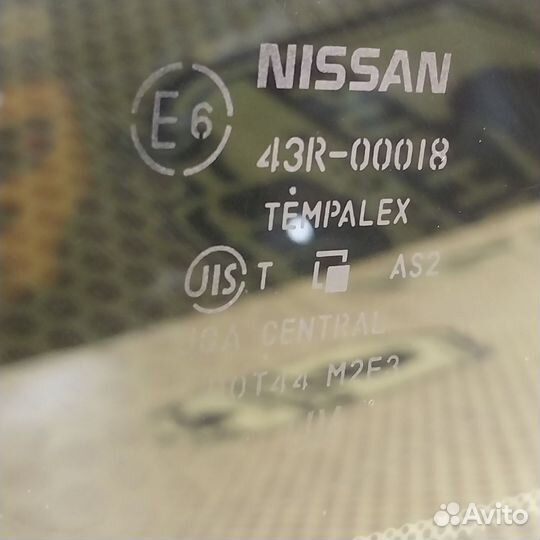 Стекло заднее заднее Nissan Teana J32 2009