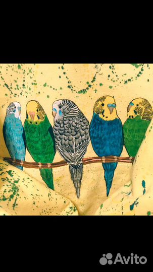 Рисую по ткани, коже