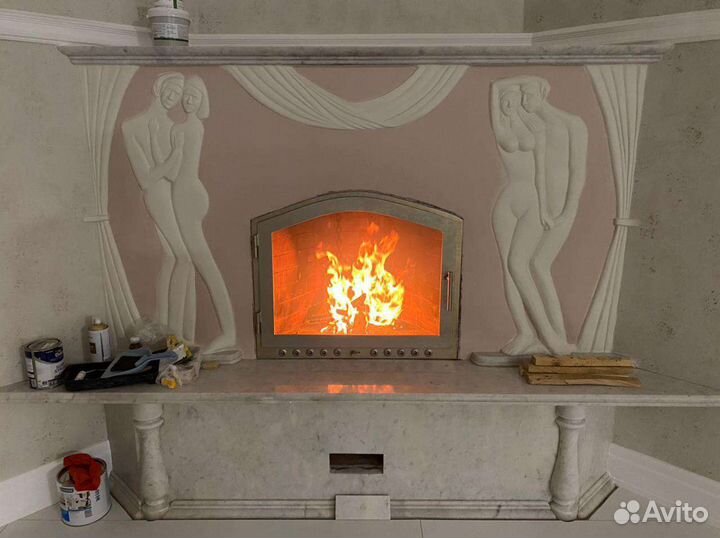 Каминная дверца для печей