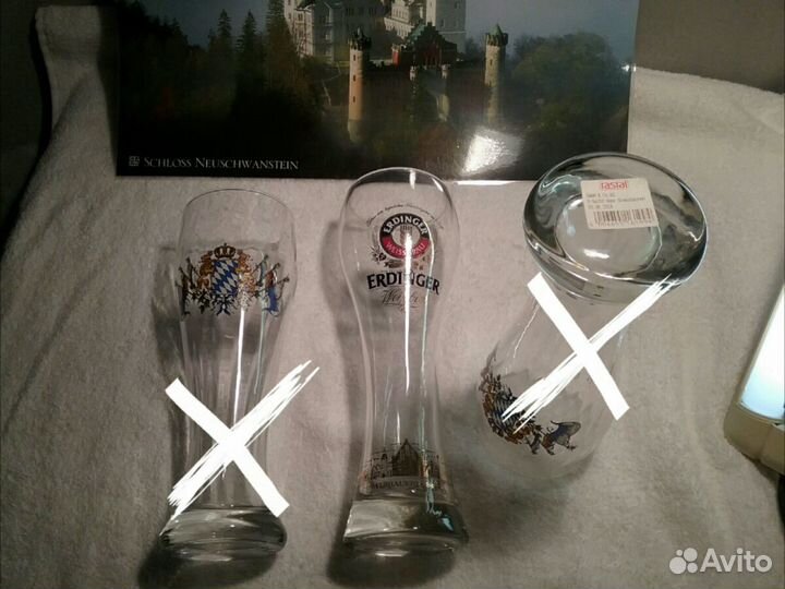 Стаканы для пива из Германии