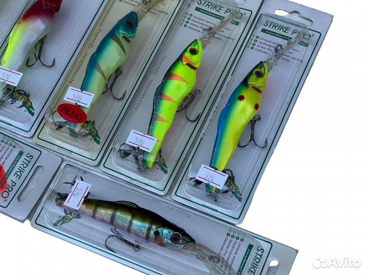 Воблеры Strike Pro 4.5-6.0м 112мм 23.0г