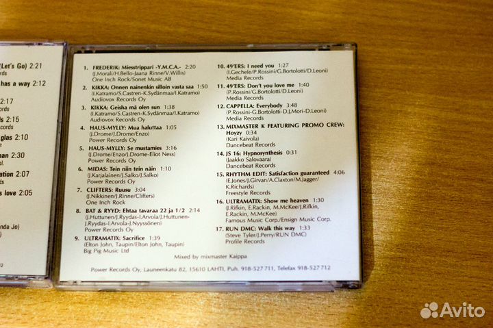 CD Компакт-диски Дискотека PowerMix vol.1-5