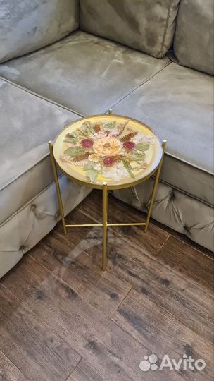 Журнальный столик из эпоксидной смолы