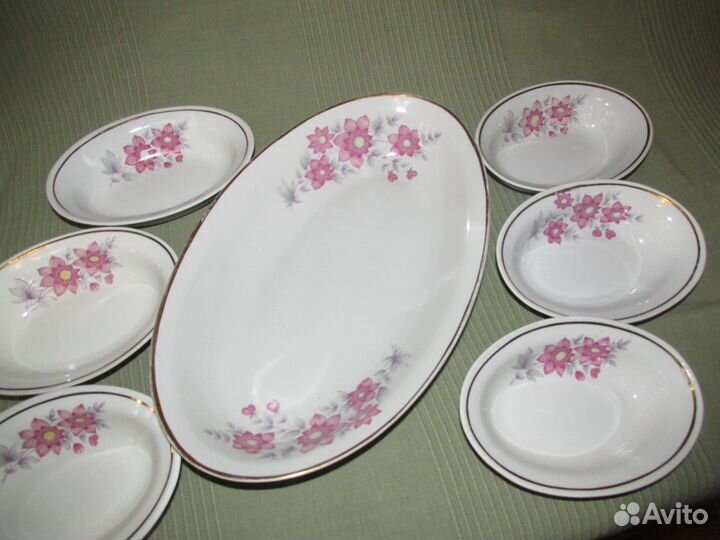 Столовый сервиз СССР Коростень