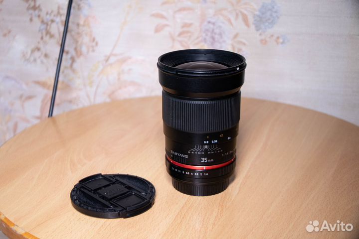 Samyang 35mm f 1.4 Canon EF