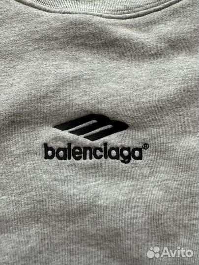 Balenciaga 3b logo sweatshirt