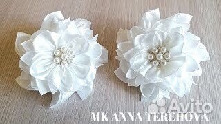 Бантики-канзаши к школе