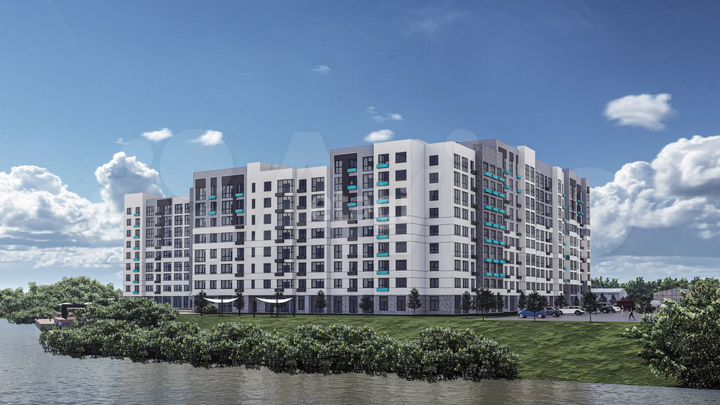 2-к. квартира, 58,6 м², 9/10 эт.