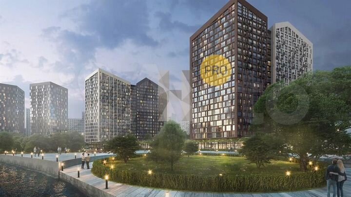 Квартира-студия, 27 м², 19/21 эт.