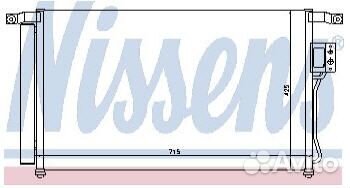 Радиатор кондиционера Hyundai Santa Fe 2