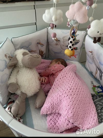 Кровать трансформер круглая