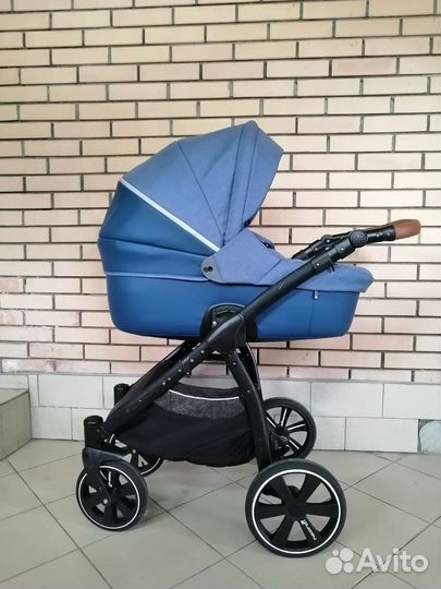 Коляска Noordi Fjordi Sport Melange Leather 3 в 1