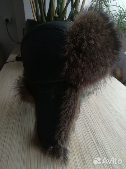 Шапка ушанка мужская