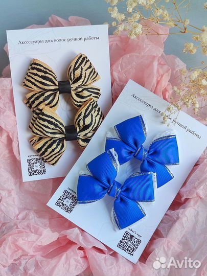 Банты ручной работы для Галины