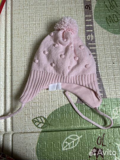 Шапка зимняя для девочки 44 46