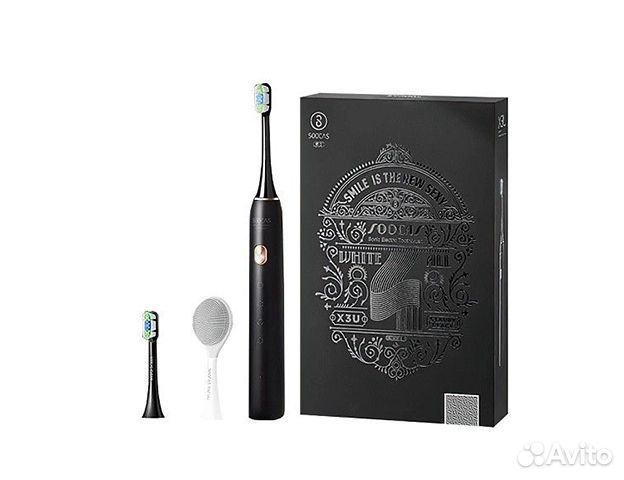 Звуковая зубная щетка soocas X3U SET, black