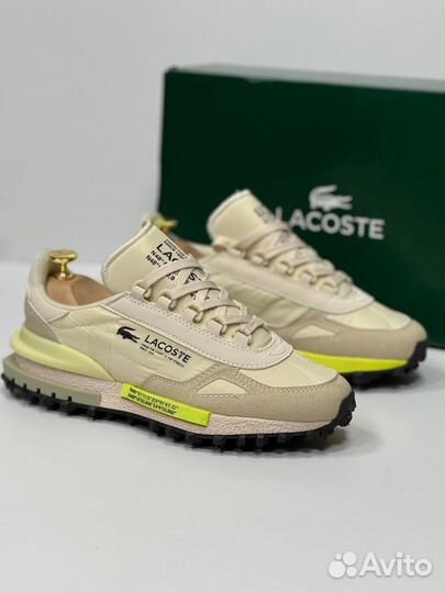 Кроссовки Lacoste Elite жёлтые 6