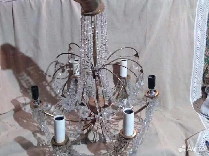 Хрустальная люстра СССР