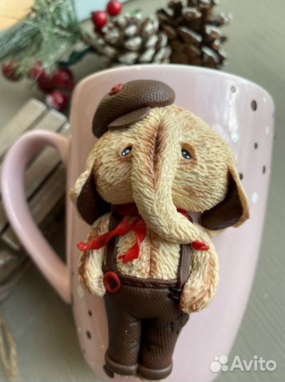 Подарочная Кружка слоник