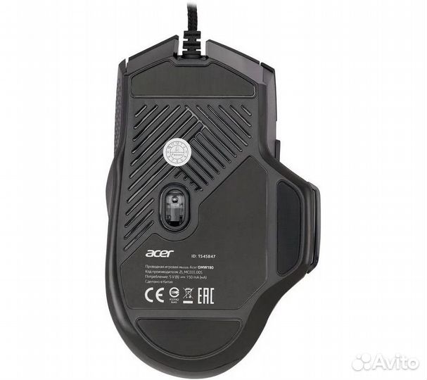 Мышь Acer OMW180, черный