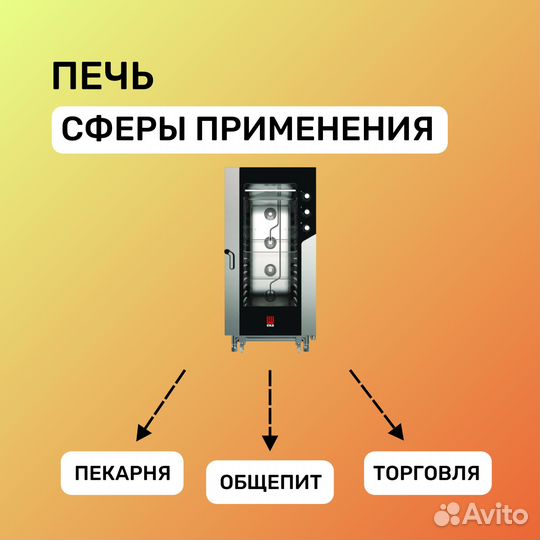 Печь конвекционная tecnoeka MKF 1664 S