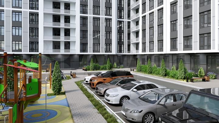 1-к. квартира, 48,9 м², 6/12 эт.