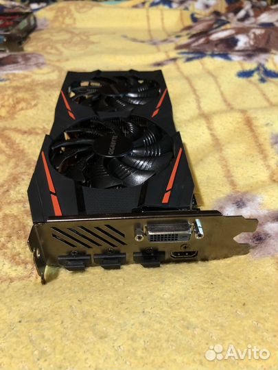 Gigabyte Radeon RX 580 4Gb gddr5 256bit в коробке