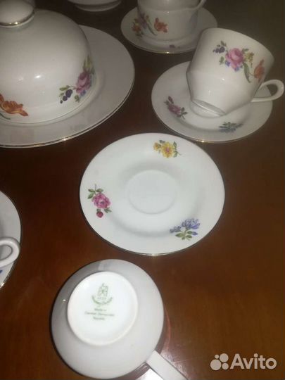 Сервиз фарфор гдр