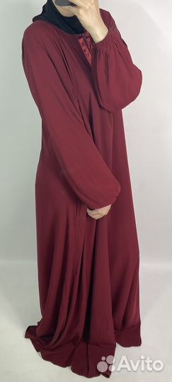 Абая сафия бордо shelkovyi put bazar XL (новая)