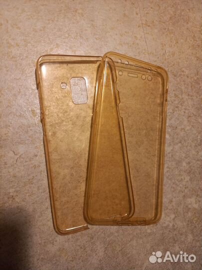 Чехол силиконовый на Samsung A8