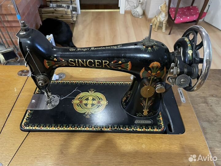 Швейная машинка зингер антикварная
