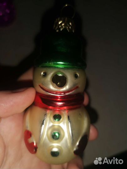 Игрушки елочные гдр СССР