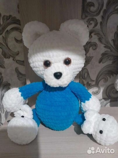 Сова 1) Пряжа Ализе плюшевая 2) детская навинка