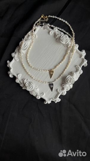 Чокер из барочного жемчуга