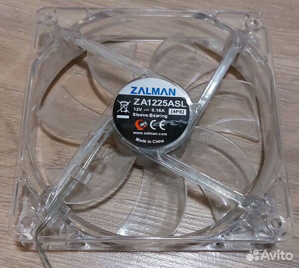 Корпусный вентилятор 120 мм Zalman ZA1225ASL