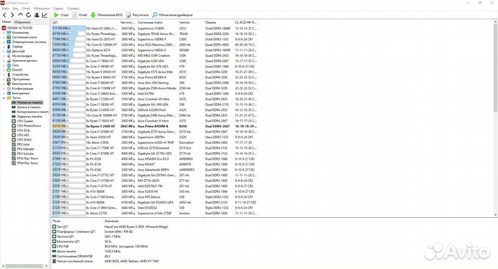 Оперативная память HyperX Fury DDR4 16Gb 2666Mhz