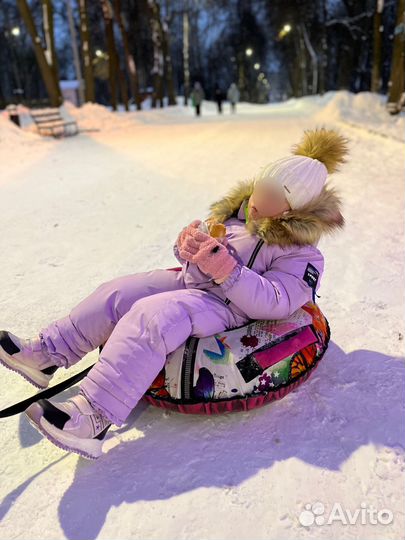 Зимний комбинезон для девочки 116