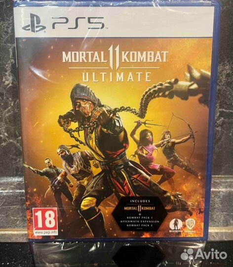 Mortal kombat 11 ultimate ps5 диск