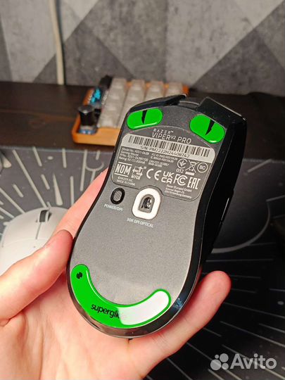 Стеклянные глайды Superglide для Viper v2 pro