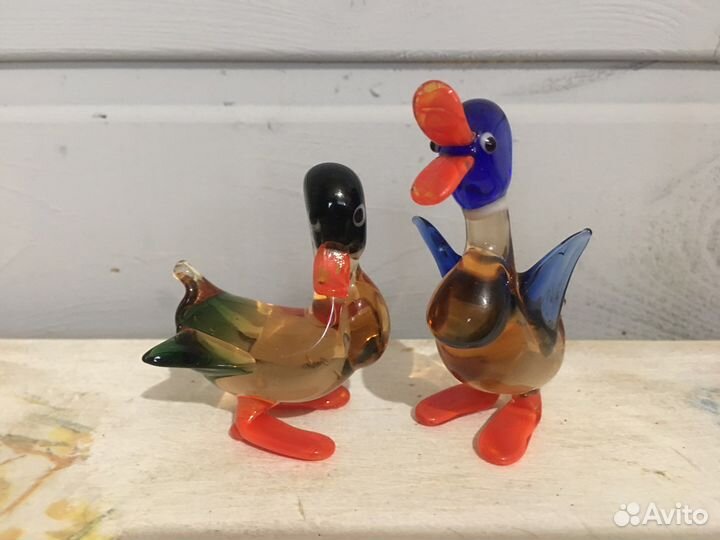 Фигурки из цветного стекла гдр 60-е годы