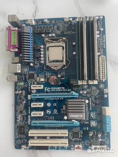 Комплект на i7 3770 LGA 1155, 12gb озу