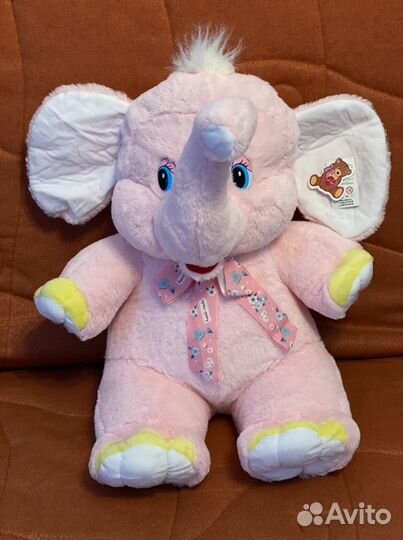 Игрушка розовый слон
