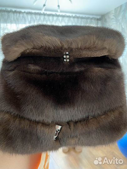 Головные уборы женские из норки