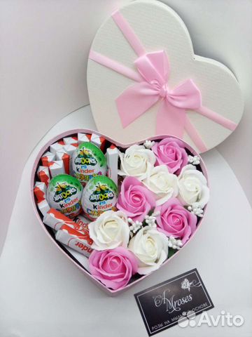 Букеты из мыльных роз