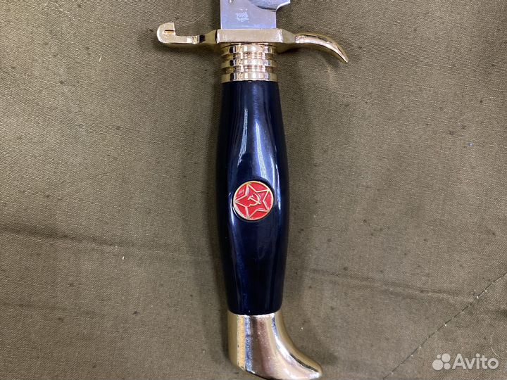 Нож финка нквд чёрный